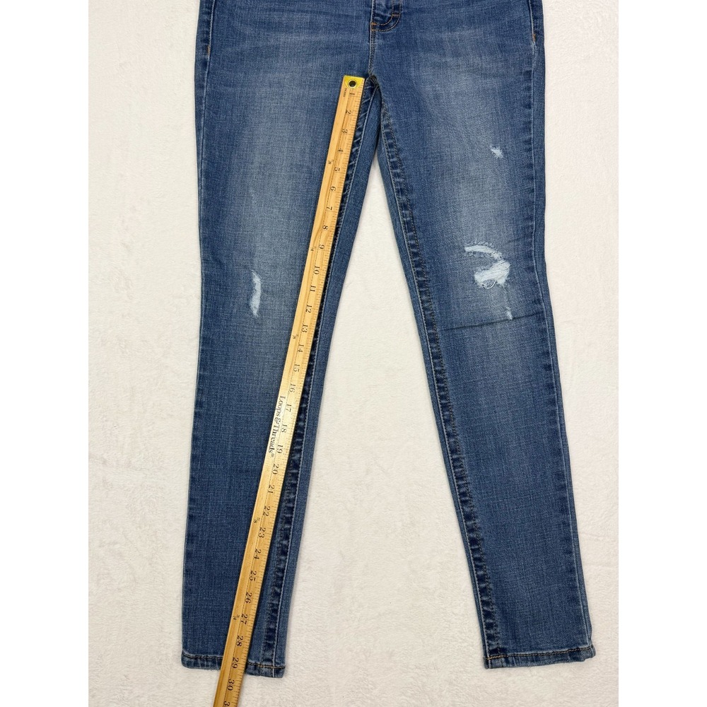Seven7 Tummyless High Rise Skinny Jeans Size 6 Premium Stretch Denim Slimming - Picture 4 of 11
